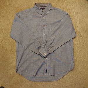 Tommy Hilfiger Men's XL Blue Plaid Button Up